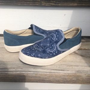 Inkkas Paisley Canvas Slip On Shoes